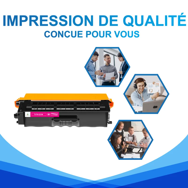Toner Magenta Brother TN321M Compatible