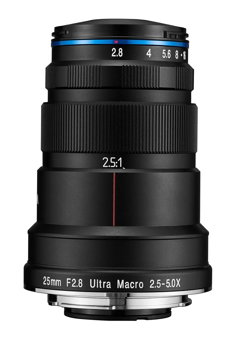 25mm f/2.8 2.5-5X Ultra Macro pour Nikon F