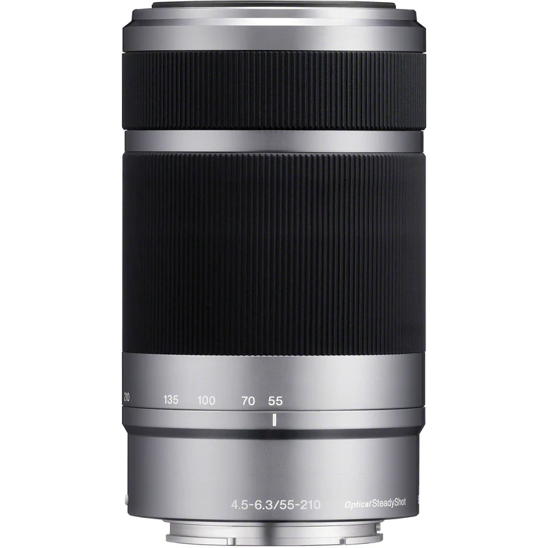 E 55-210mm f/4.5-6.3 OSS (Argent)