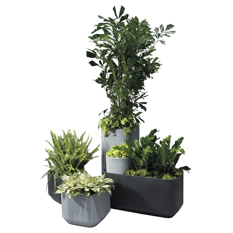 Crescent Garden Self-Watering Mod Planter