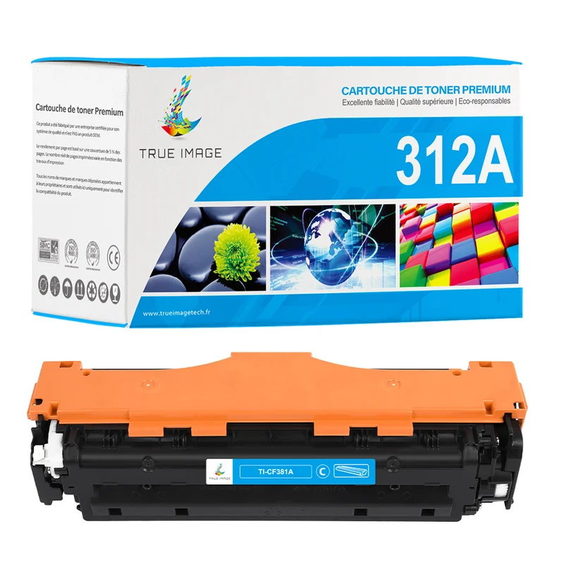HP 312A CF381A Toner Cyan Compatible