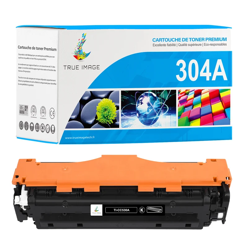 HP 304A CC530A Toner Noir Compatible
