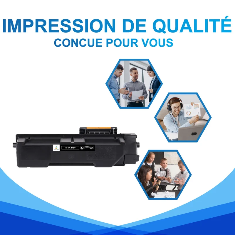Toner Kyocera TK-1150 Multipack Toners Noir Compatibles