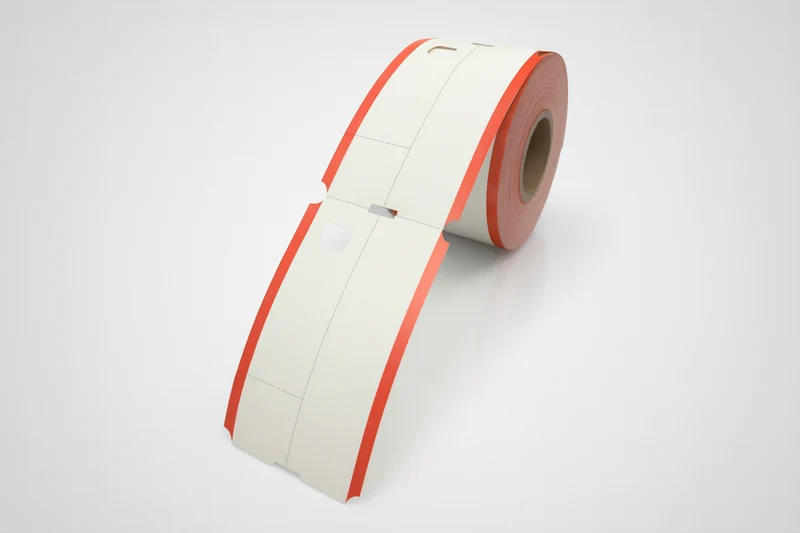 Ticket de vestiaire thermique sans impression