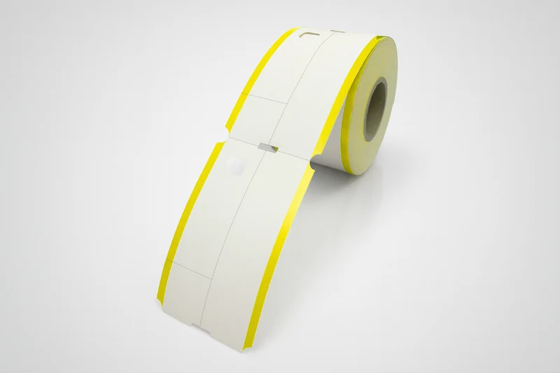 Ticket de vestiaire thermique sans impression