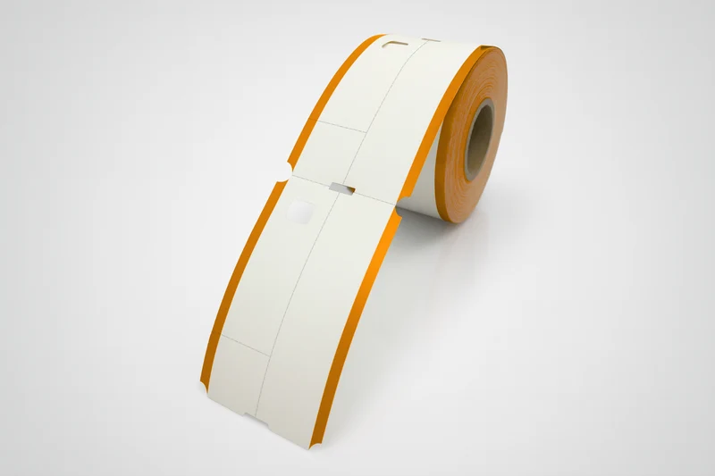 Ticket de vestiaire thermique sans impression