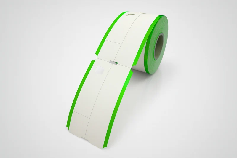 Ticket de vestiaire thermique sans impression