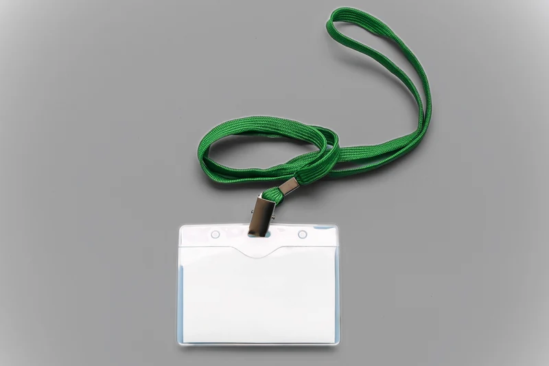 Poche de carte transparent en stock