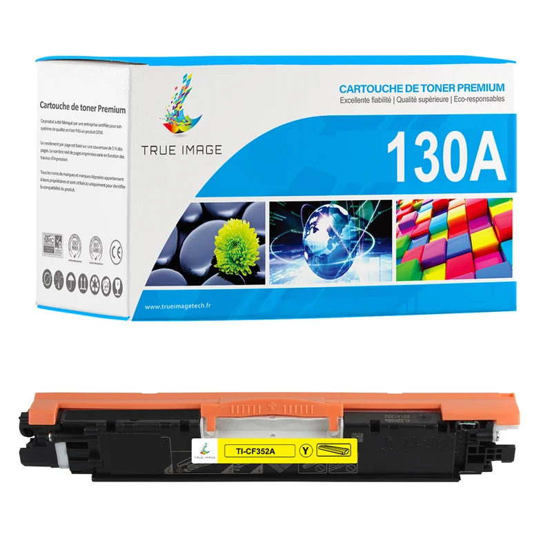 HP 130A CF352A Toner Jaune Compatible