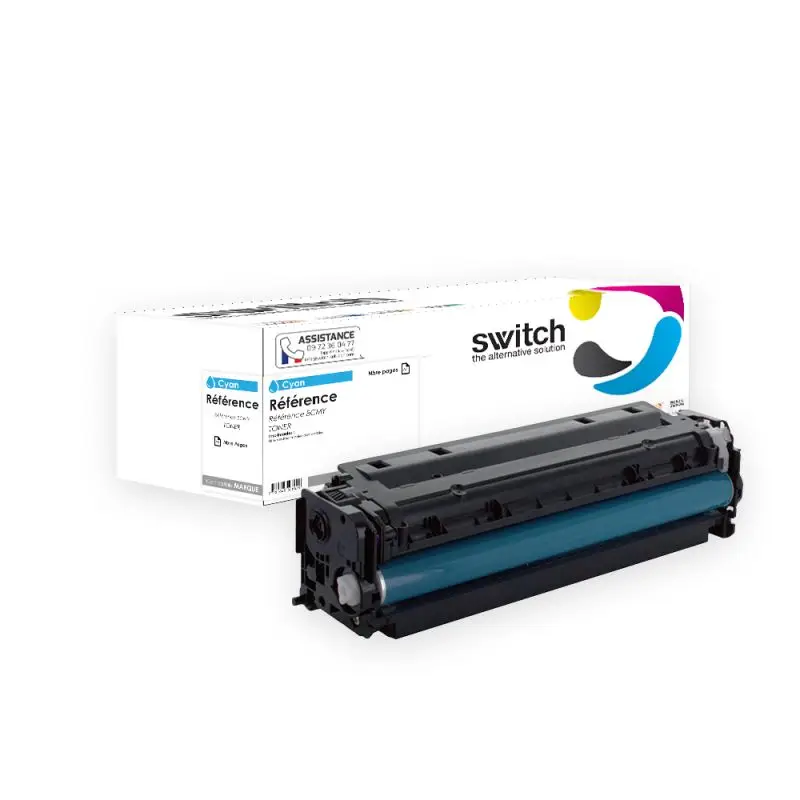 HP 415A Toner Cyan compatible équivalent à W2031A · Switch