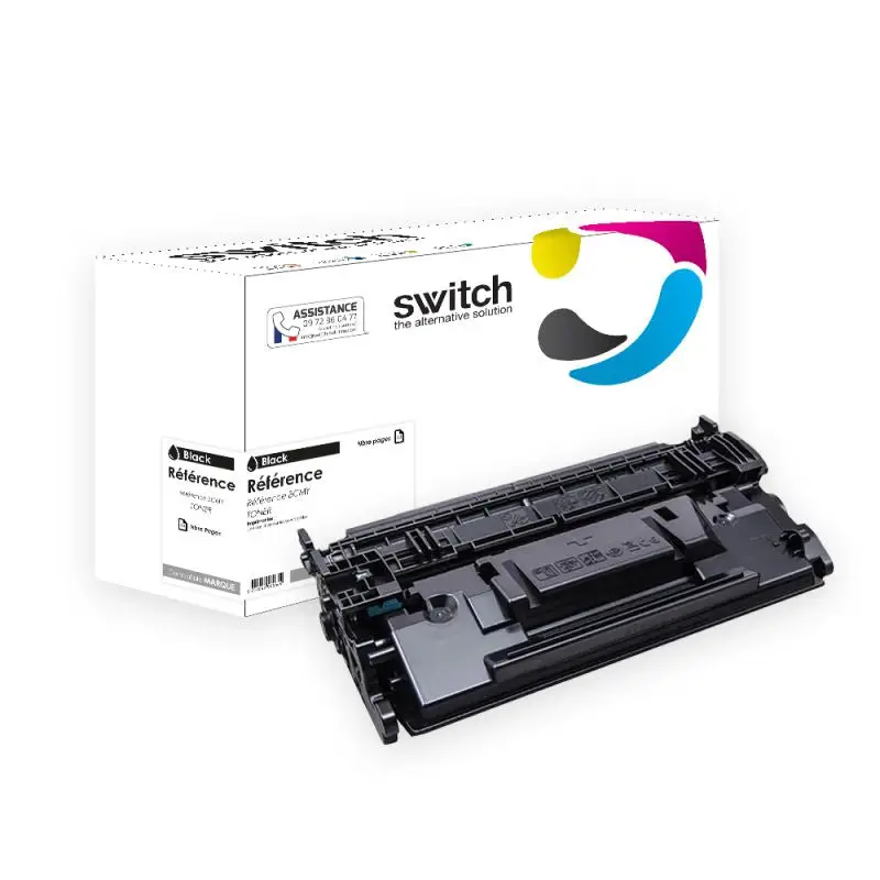 HP 89X Toner Noir compatible équivalent à CF289X · Switch