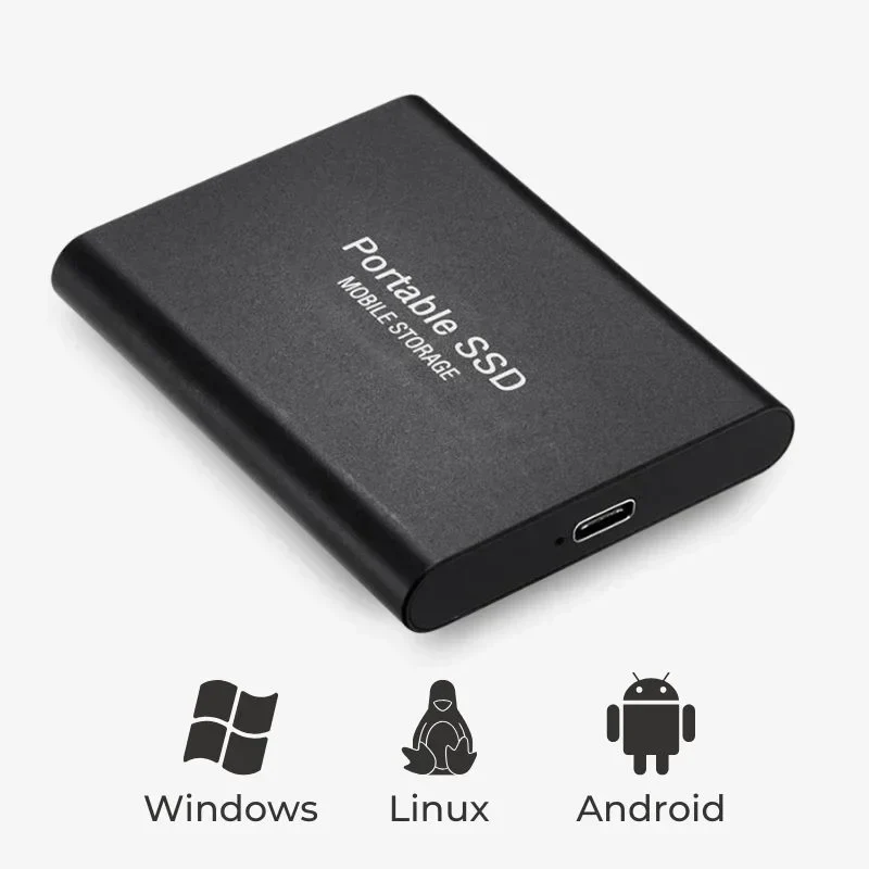 SSD Externe Ultra Rapide - USB 3.1 - Compact et Fiable