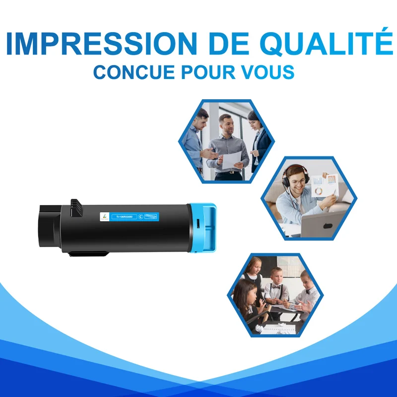 Xerox 106R03690 Toner Cyan Compatible | Xerox Phaser 6510/WorkCentre 6515
