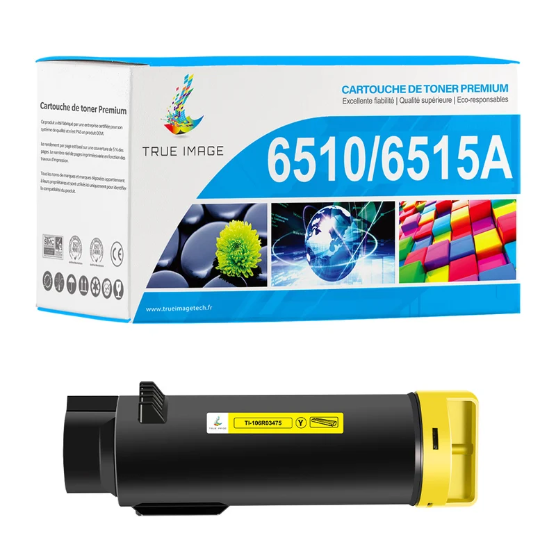 Xerox 106R03475 Toner Jaune Compatible | Xerox Phaser 6510/WorkCentre 6515