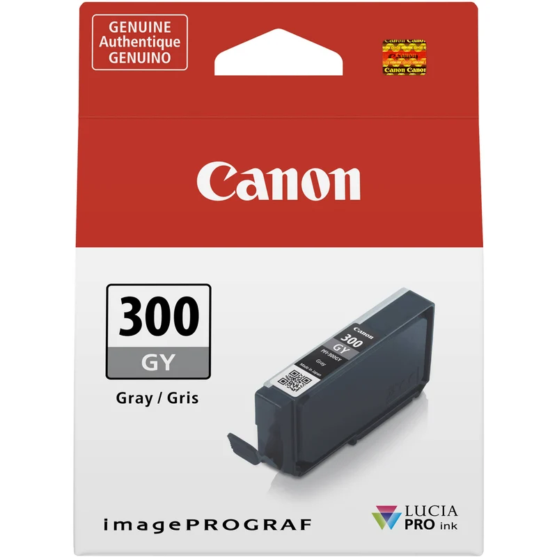 Cartouche d'encre PFI-300 Gris