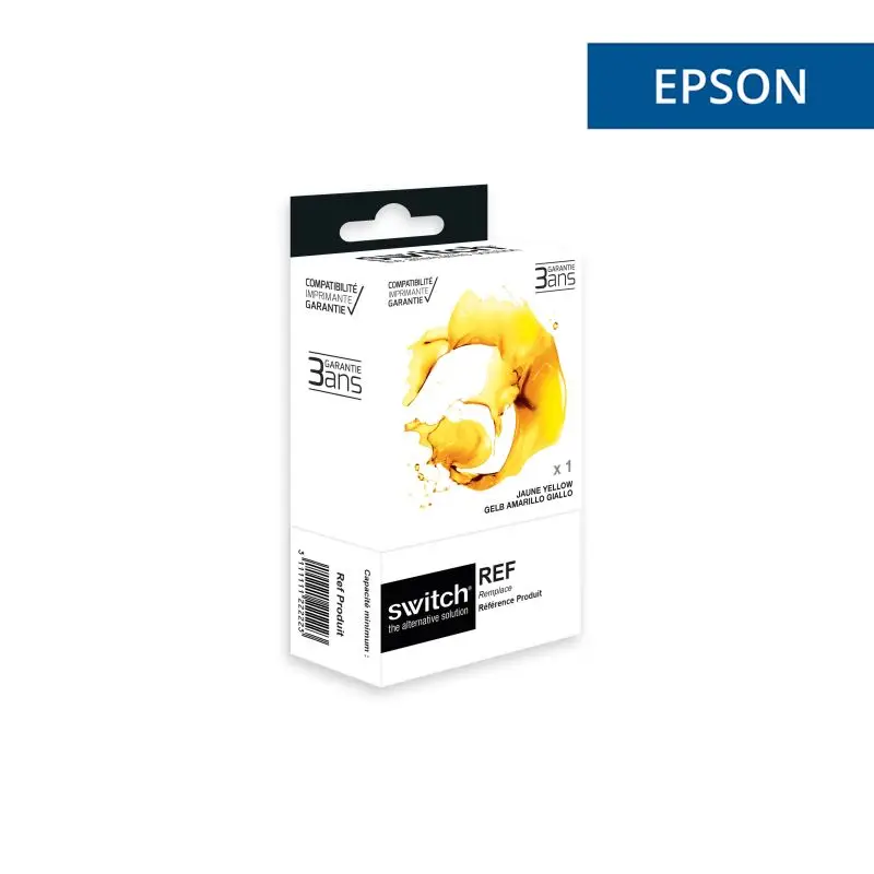 Epson 405XL Cartouche Jaune compatible équivalent à C13T05H44010 · Switch