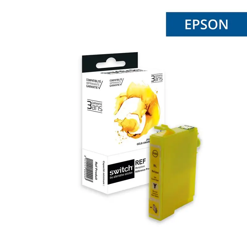 Epson 29XL Fraise Cartouche Jaune compatible équivalent à C13T29944012 · Switch