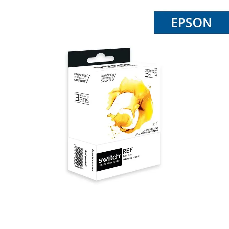 Epson 202XL Cartouche Jaune compatible équivalent à C13T02H44010 · Switch