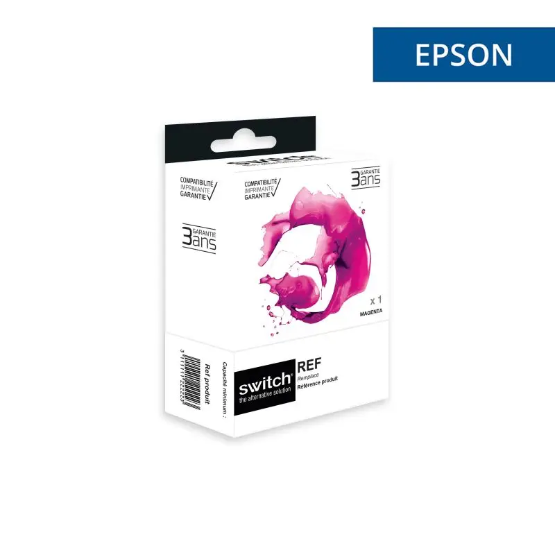 Epson 202XL Cartouche Magenta compatible équivalent à C13T02H34010 · Switch