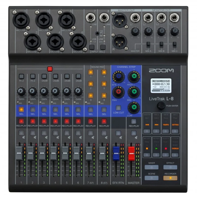 LiveTrak L-8