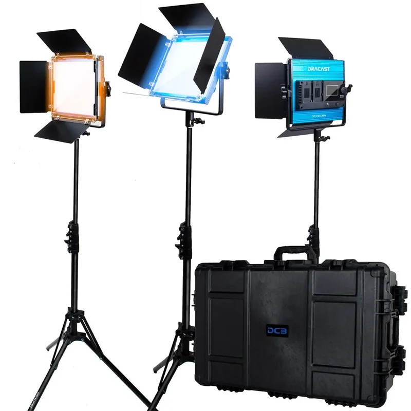 Ensemble 3 Lumière Série X LED500 Bicolore