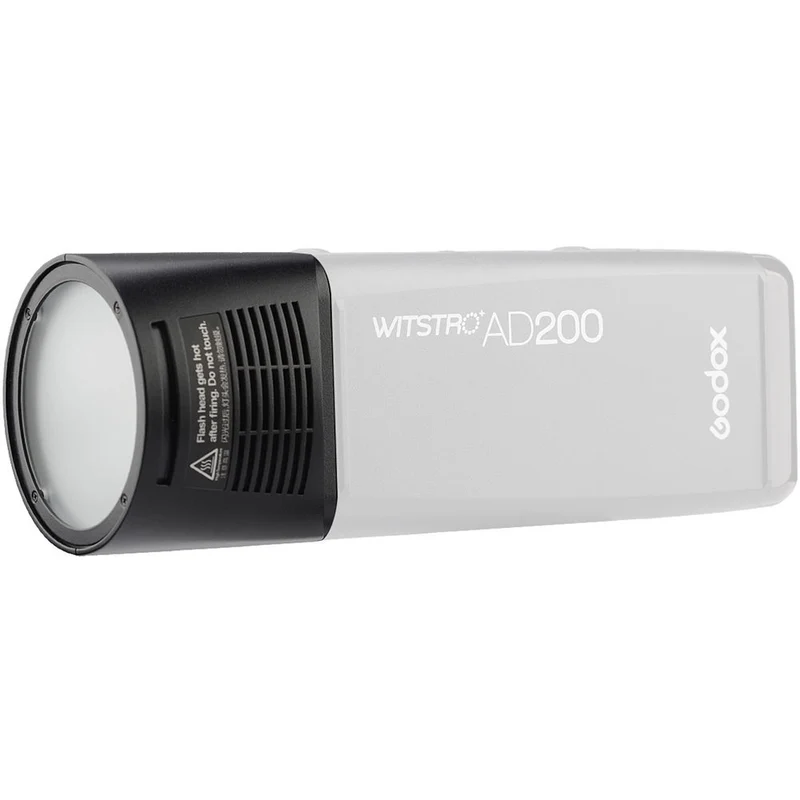 Tête de flash ronde H200R pour AD200