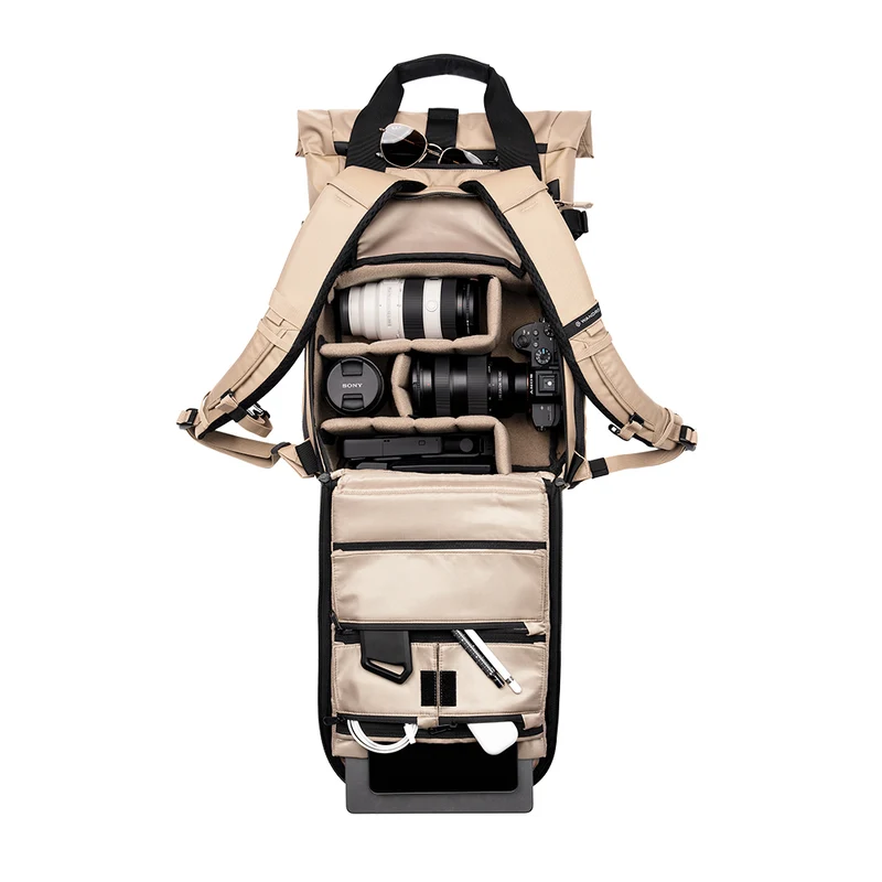 Sac à dos PRVKE 15 v4 avec Cube intégré (Yuma Tan)
