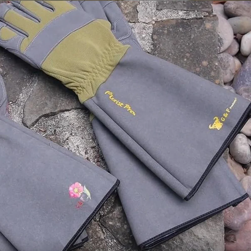 Men's Long Sleeve Gardening Gloves