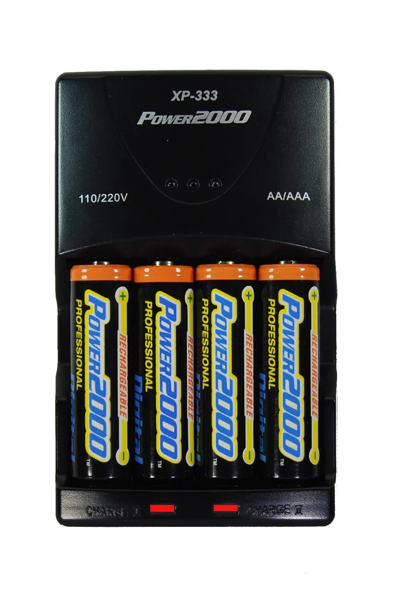 Chargeur pour Piles AA, AAAXP-333 avec 4 Piles AA