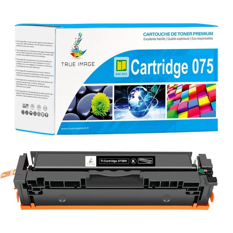 Compatible Canon 075BK Toner Noir 6365C002