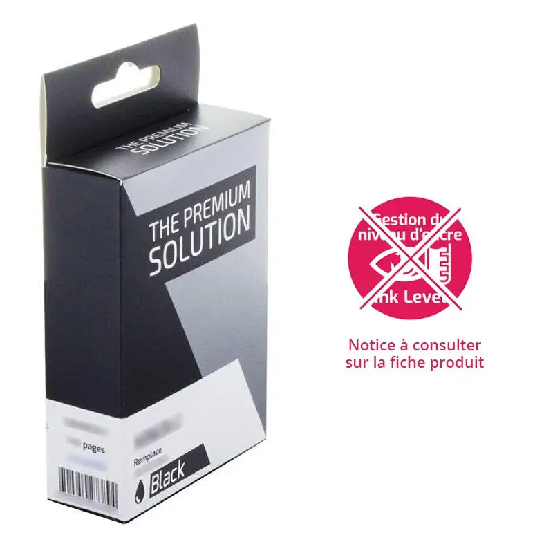 Canon 37 Cartouche Noir remanufacturé équivalent à PG37, 2145B001
