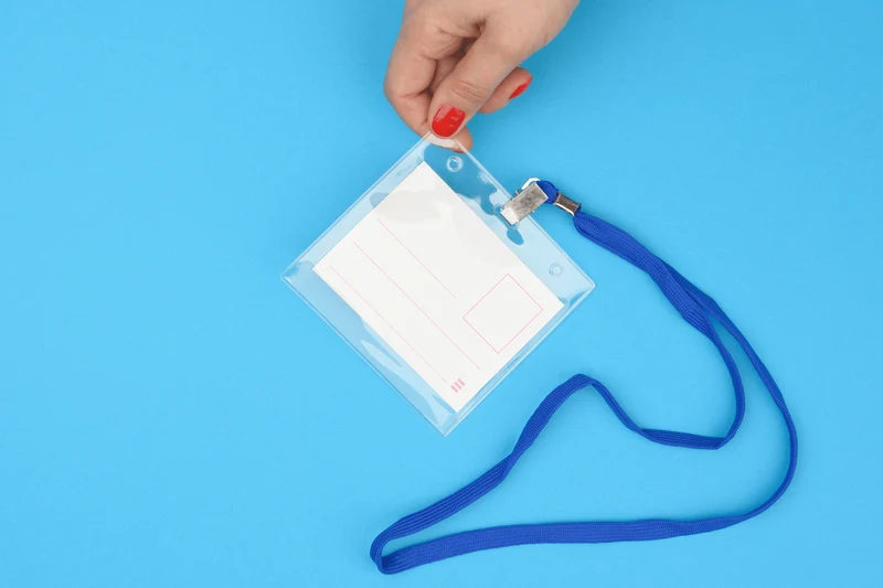 Porte carte plastique