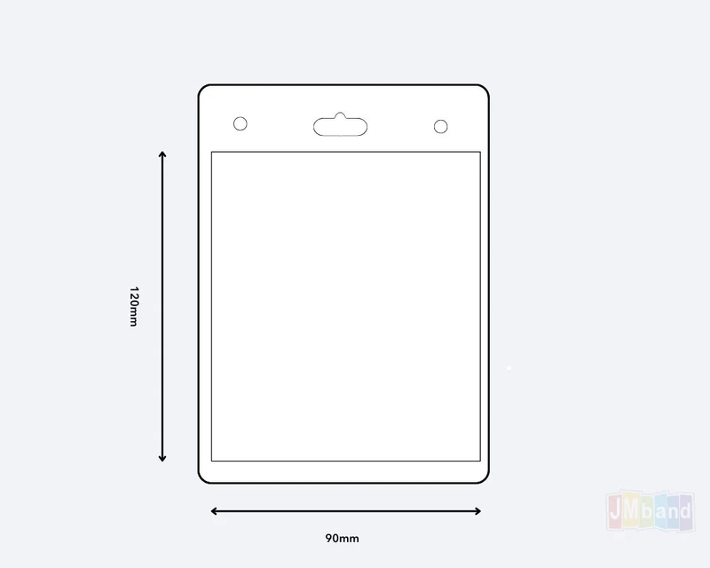Porte carte plastique