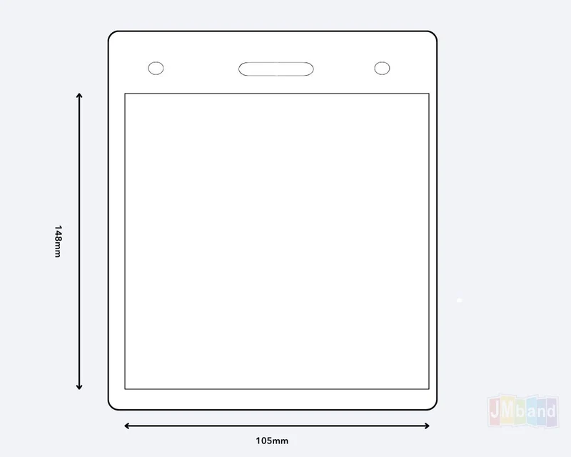 Porte carte plastique