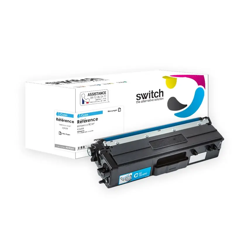 Brother TN-900 Toner Cyan compatible · Switch