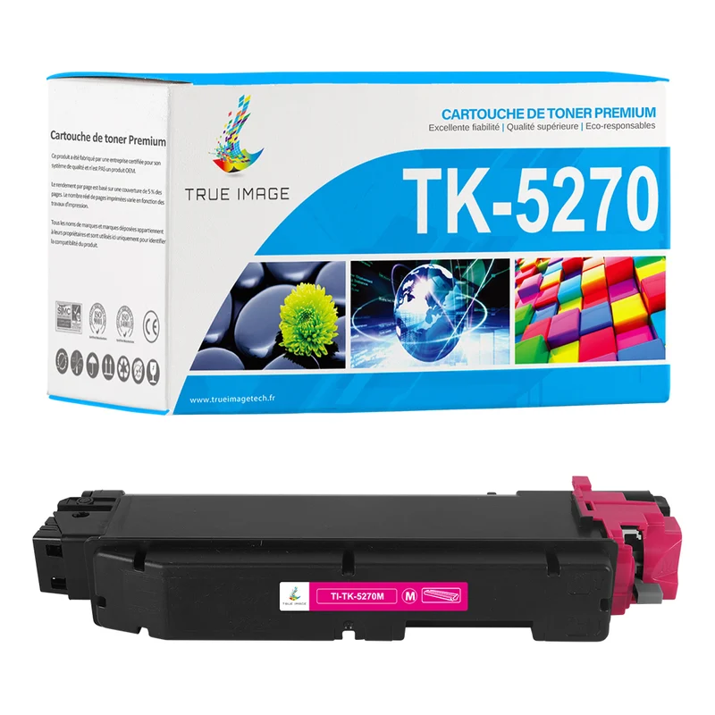 Kyocera TK-5270M Cartouche de Toner Magenta compatible
