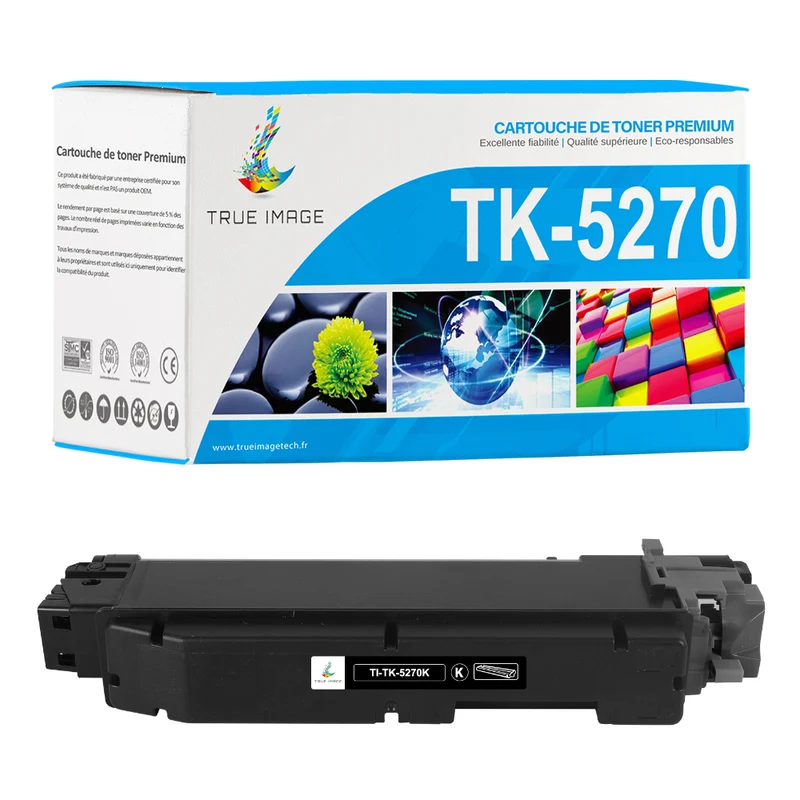 Kyocera TK-5270K Cartouche de Toner Noir compatible