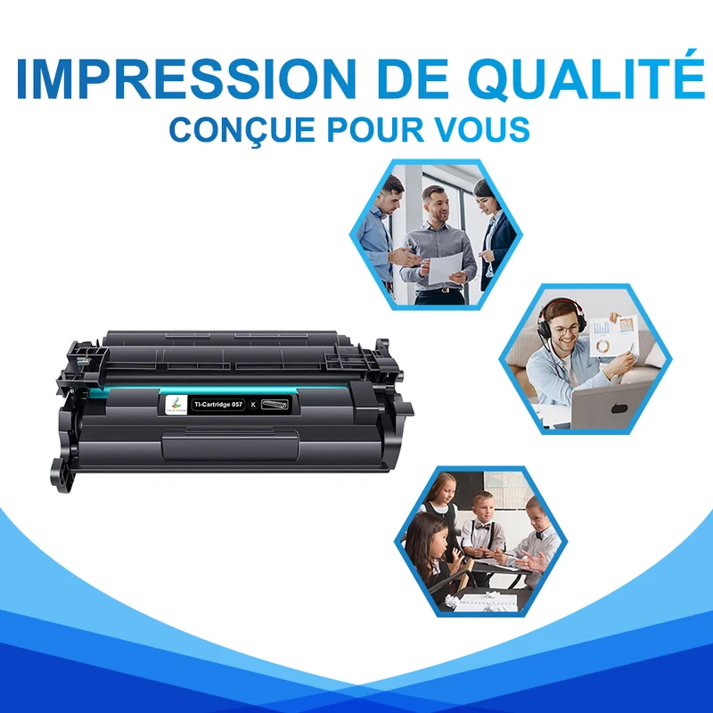 Canon Cartridge 057 Multipack de Toners Noir Compatibles 3009C002