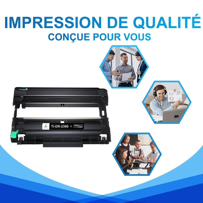 Brother DR2300 Tambour Noir compatible
