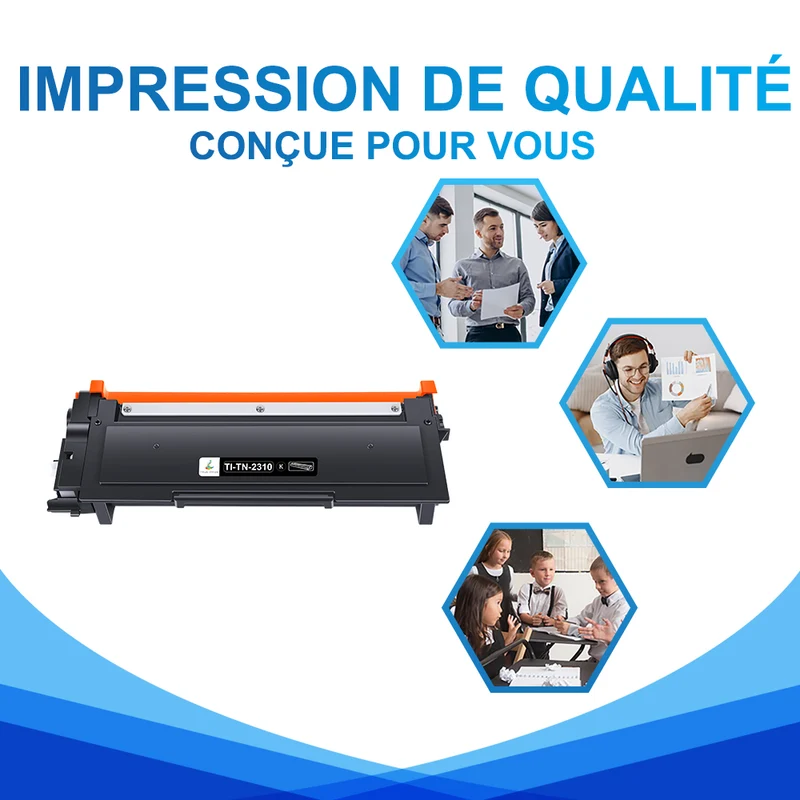 Brother TN2310 Multipack de Toners Noir Compatibles