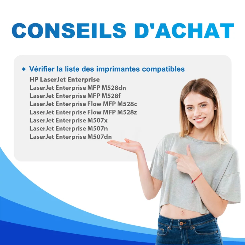 HP 89A Multipack de Toners Noir Compatibles CF289A avec puce
