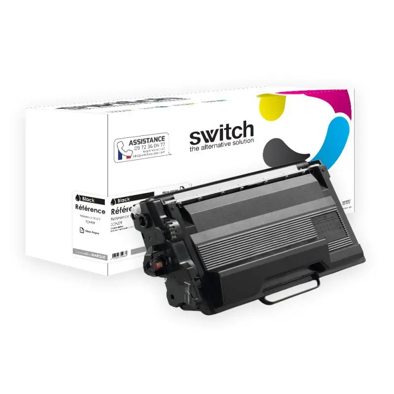 Brother TN3600XL Toner Noir compatible · Switch