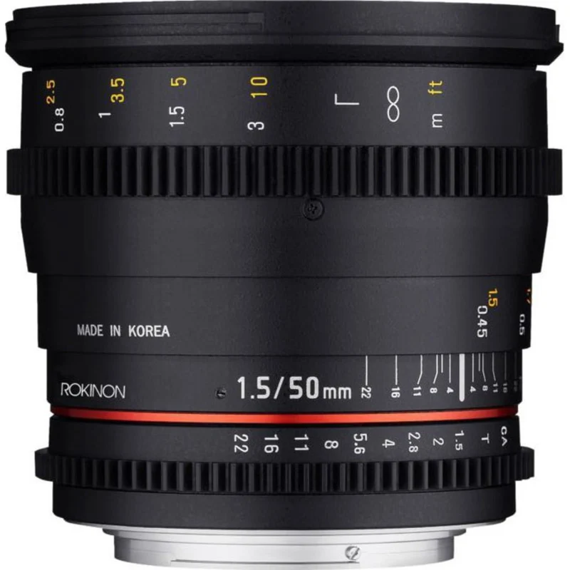 50mm T1.5 Cine DS pour Canon EF
