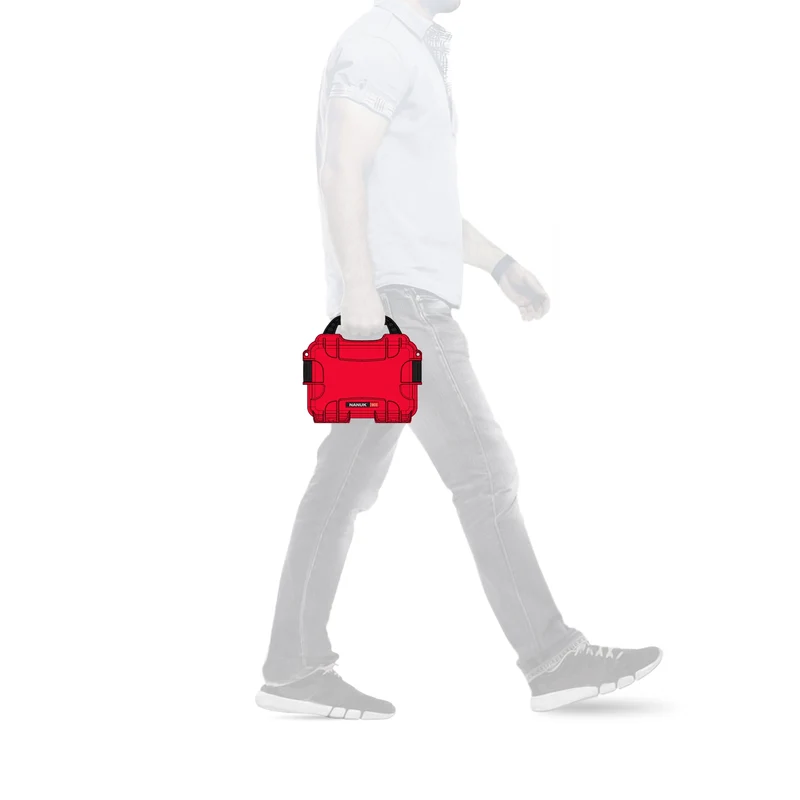 Valise Rigide Nanuk 903 avec Mousse (Rouge)