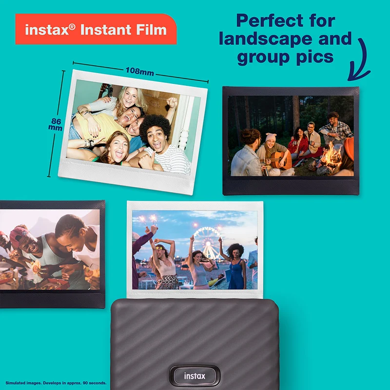 Imprimante Instax Wide Link (Blanc Frêne)
