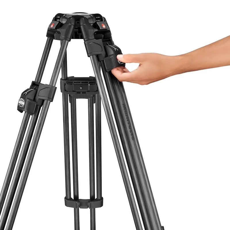 Trépied Rapide 645 Carbone avec Tête Vidéo Fluide 526 Professionnelle