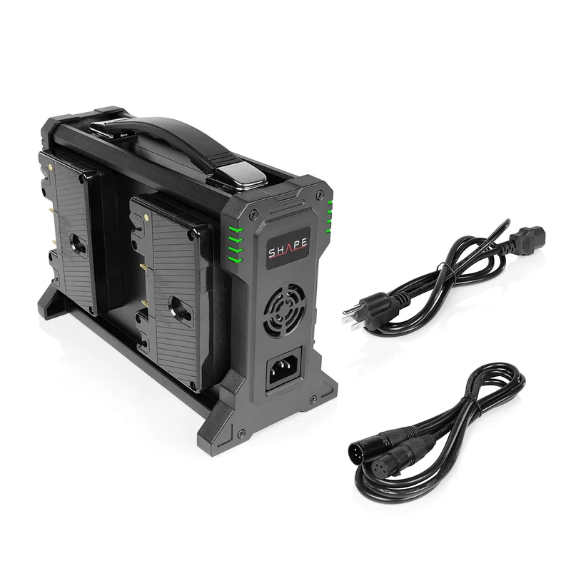 Chargeur intelligent pour 4 piles m/ Gold