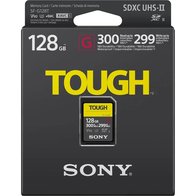 Carte Mémoire SDXC Série SF-G TOUGH UHS-II V90 128GB