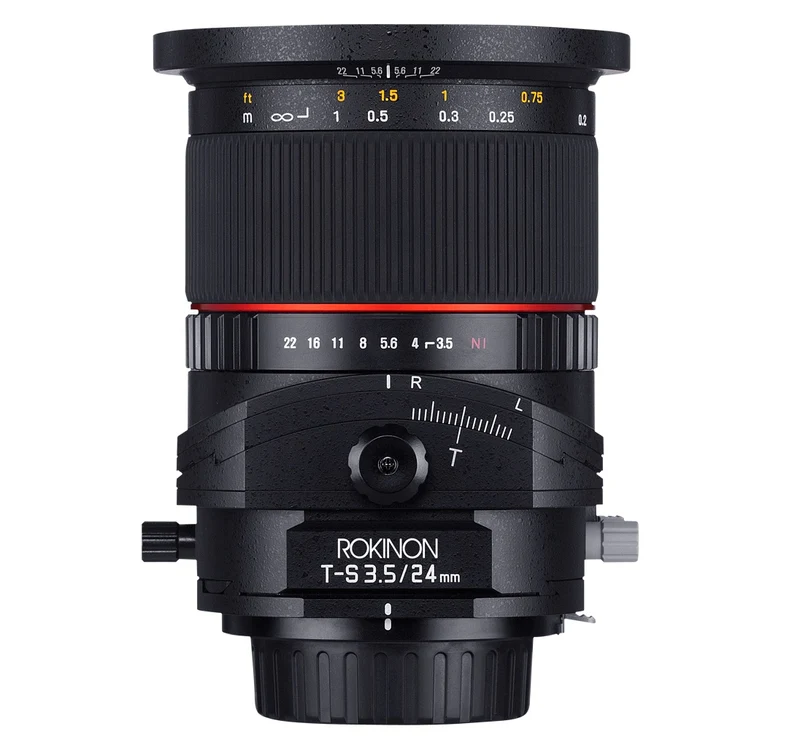 24mm f/3.5 ED AS UMC décentrable (Tilt-Shift) pour Canon EF