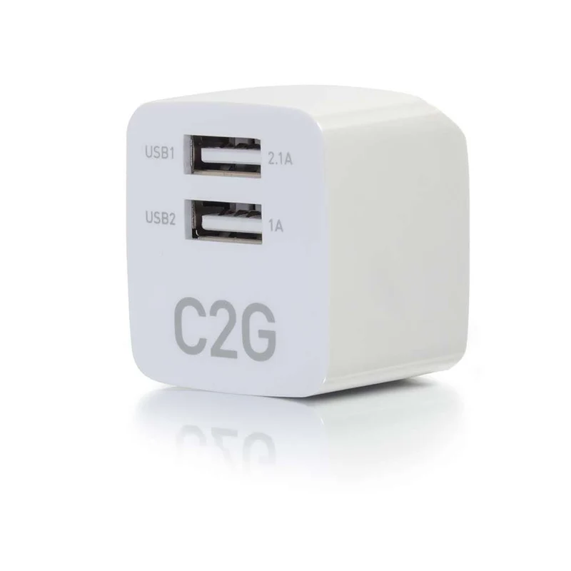 Chargeur mural double USB